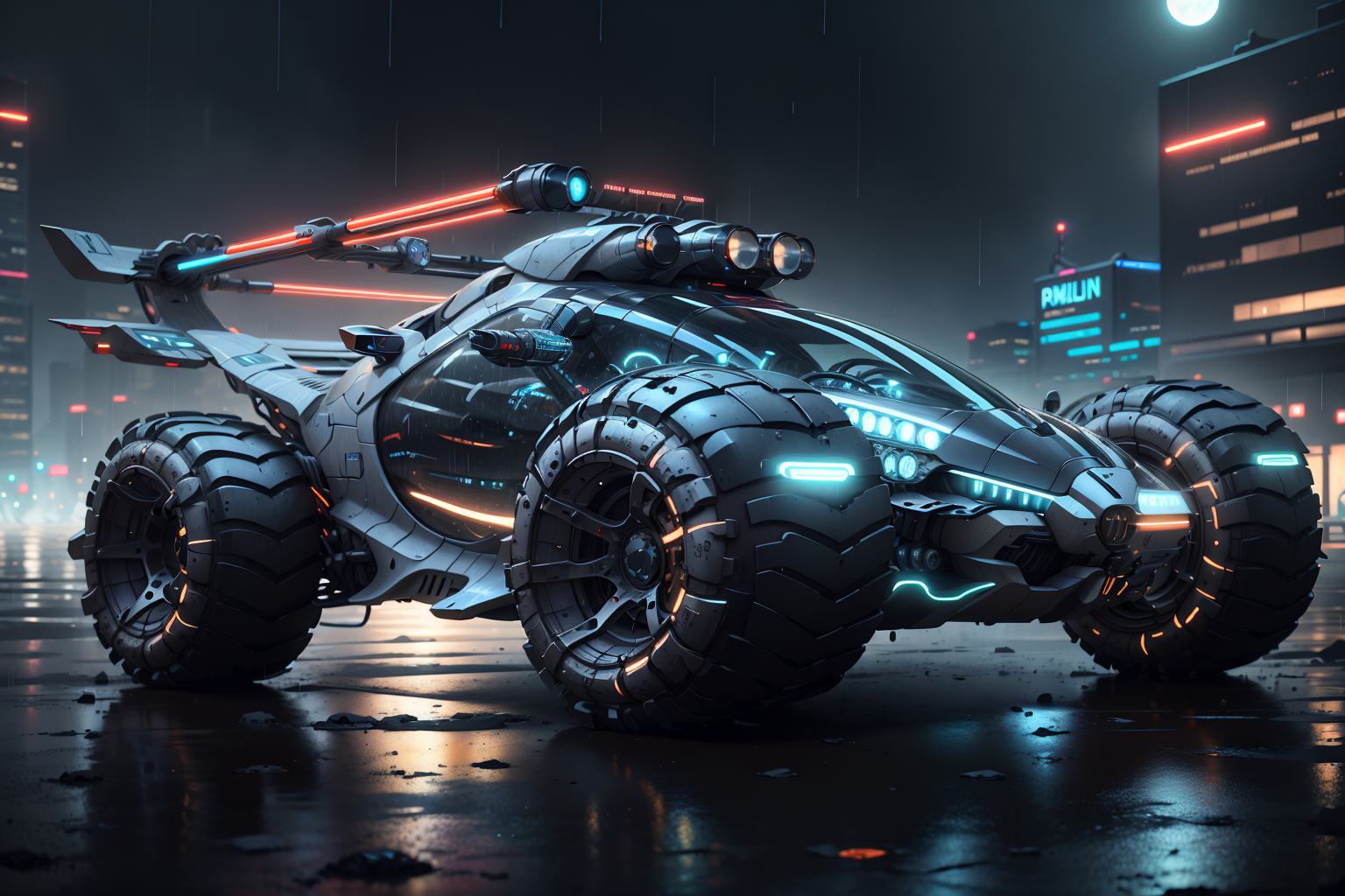 00089-3523580500-LunarPunkAI  sport car in cyberpunk street city at night neons rain fog, detailed, intricate_.png